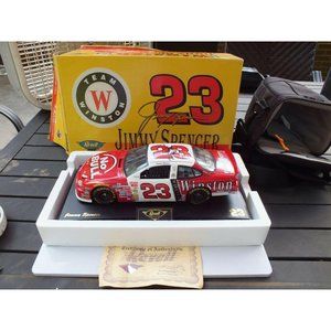 Autographed Jimmy Spencer #23 Revell Team Winston